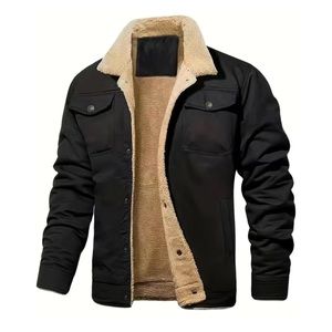 NEW- Stylish Classic Men's Lapel Collar Coat For Winter, Men's Outfits NWOT